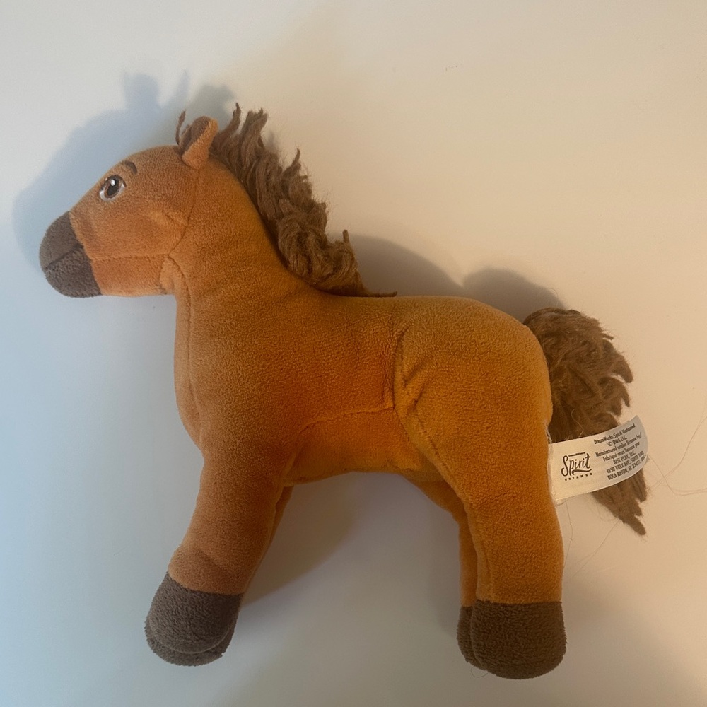 Spirit Brown Plush Horse - Soft Stuffed Toy